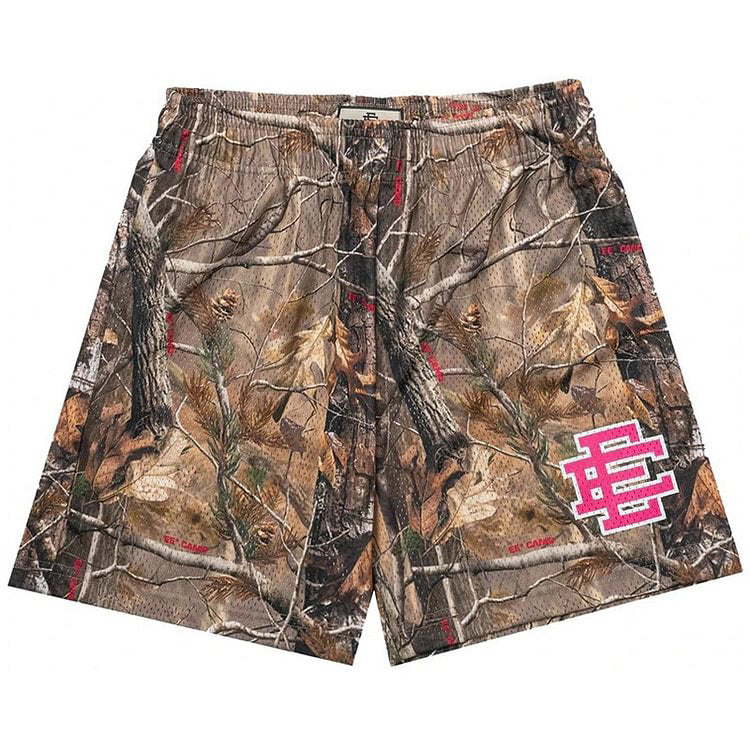 Mesh Camo Shorts