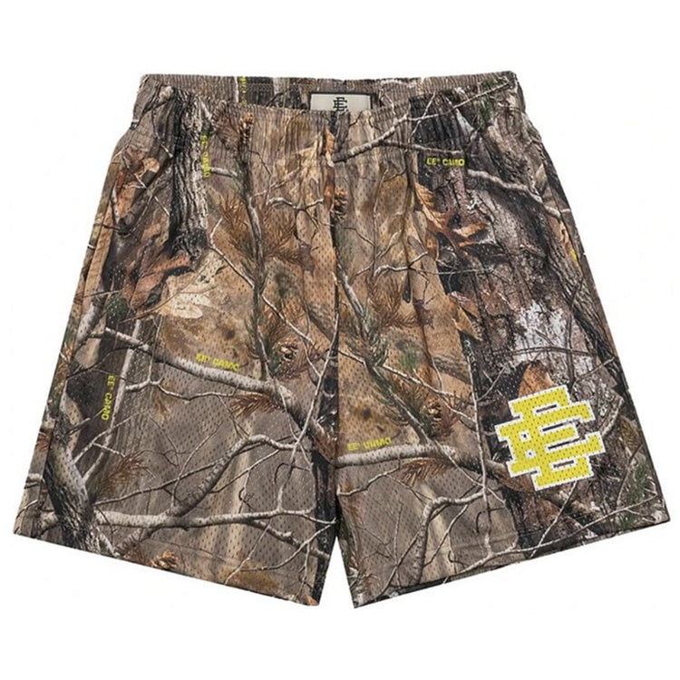 EE Camo Yellow Shorts