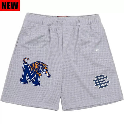 EE Tiger M Grey Beach Sports Shorts