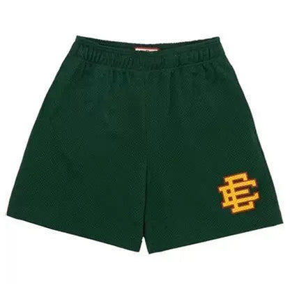EE Dark Green Beach Sports Shorts
