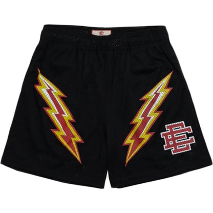 EE Black Red Lightning Shorts