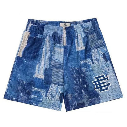 EE Summer Casual Blue Shorts
