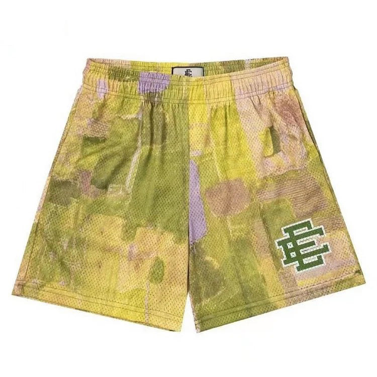EE Summer Casual Yellow Shorts