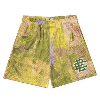 EE Summer Casual Yellow Shorts