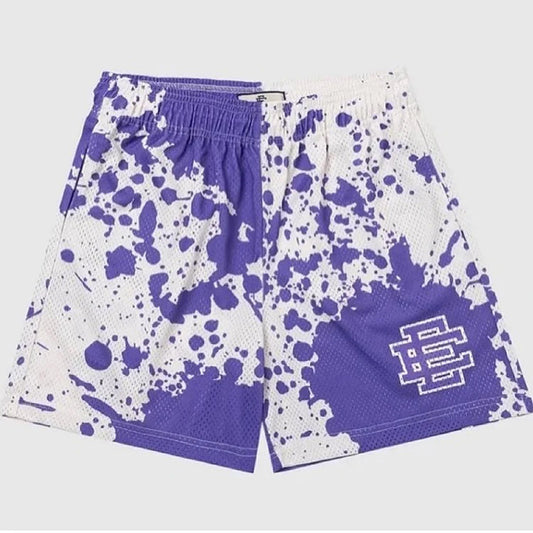 EE Purple Beach Sports Shorts