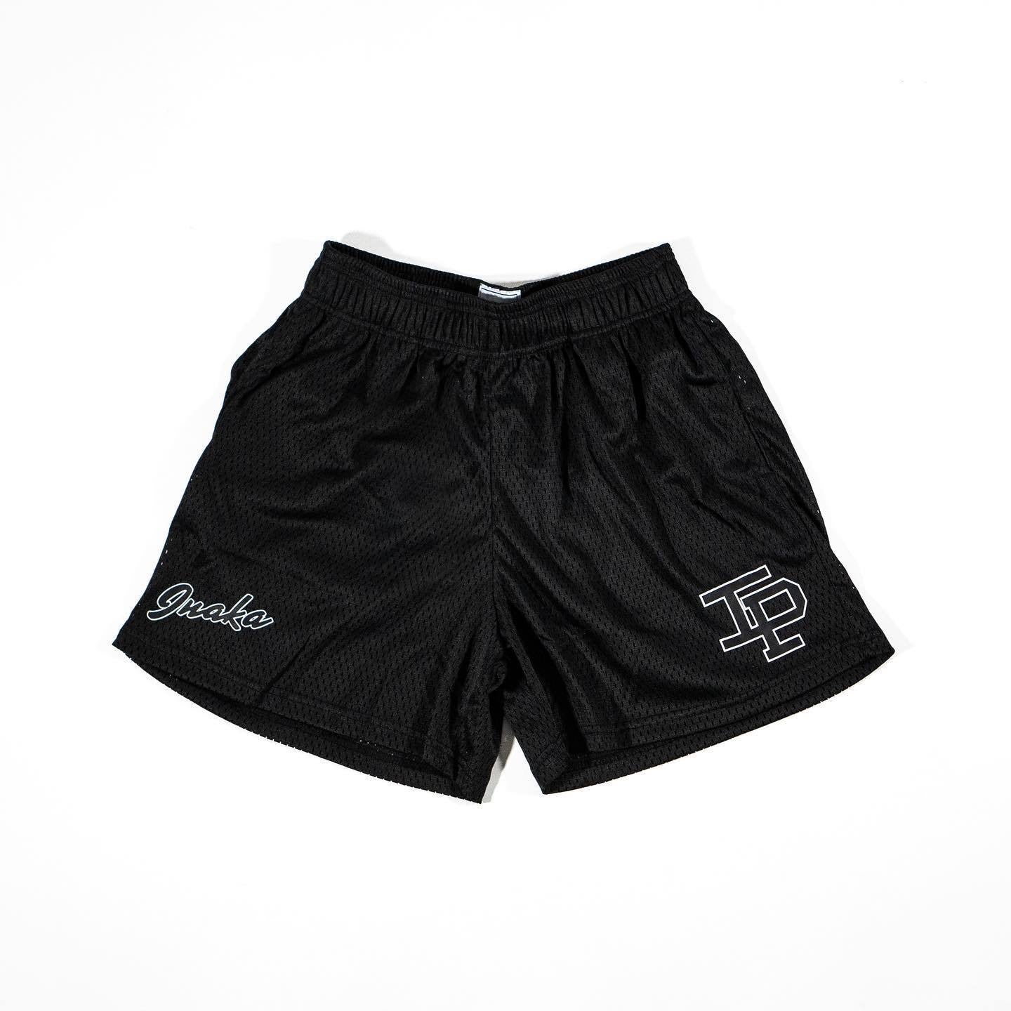IP Black Mesh Shorts