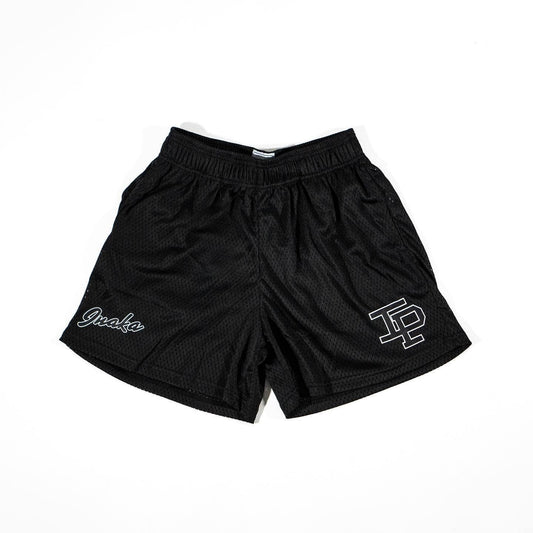 IP Black Mesh Shorts