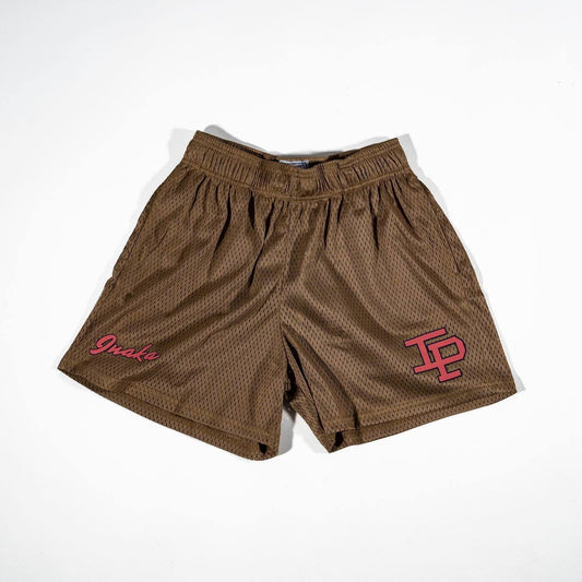 IP Brown Mesh Shorts