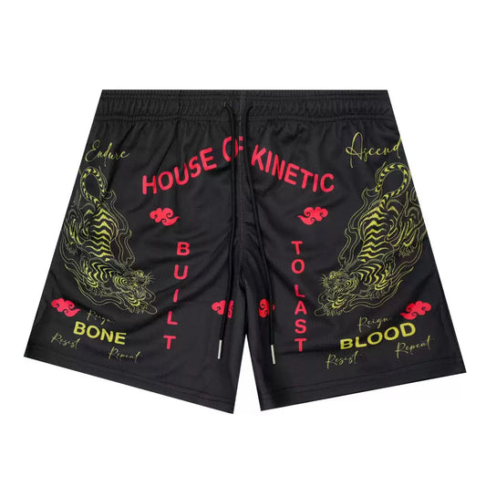 Tiger Vow Graphic Shorts