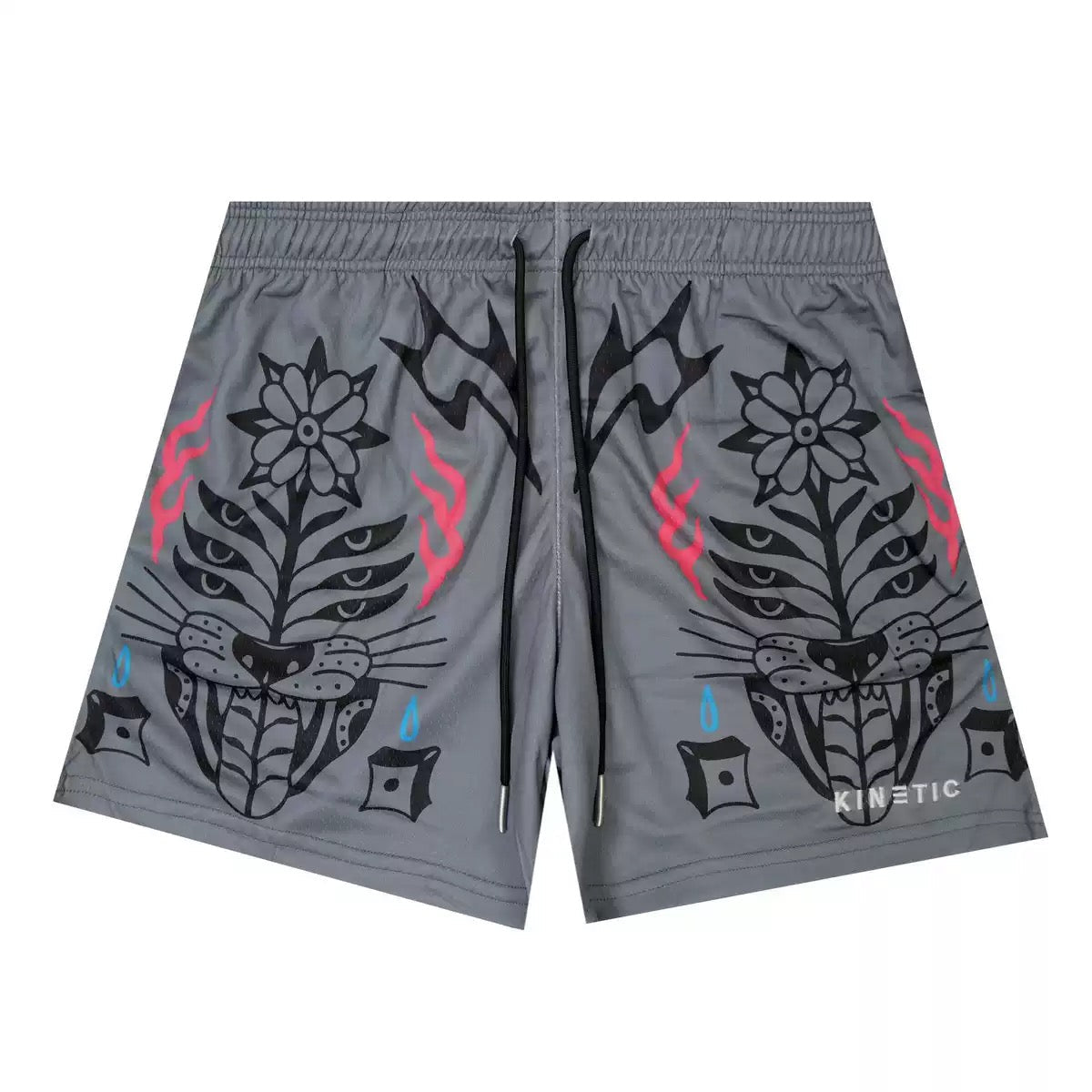 Fang Bloom Tattoo Shorts