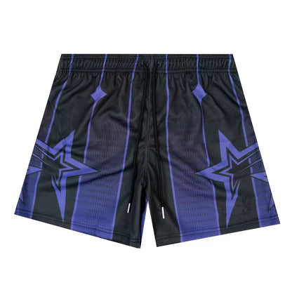 Night Court Purple Starline Shorts