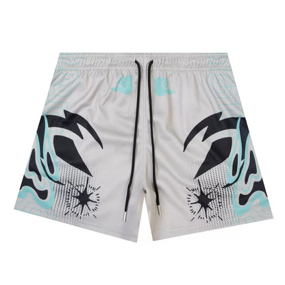 Mint Signal Tribal Shorts