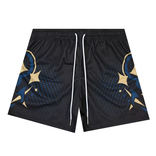 Moonlit Gold Orbit Shorts
