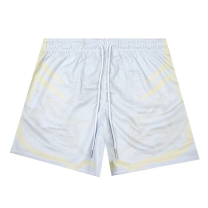 Soft Glow Lemon Wave Shorts