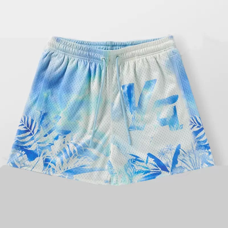 Blue Lagoon Tropic Mesh Shorts