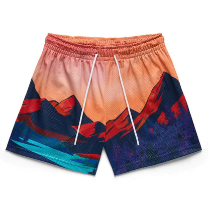 Ember Ridge Mountain Mesh Shorts